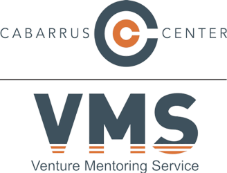 Cabarrus Center and VMS logos